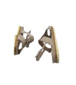 Sandale dama Marco Tozzi, 41, material textil, bej - imagine 2