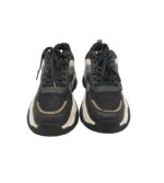 Adidasi dama Graceland, 40, imitatie de piele, material textil, negru - imagine 3