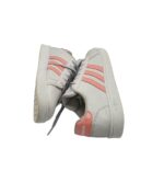 Adidasi dama Adidas, 38, imitatie de piele, alb - imagine 4