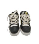 Adidasi barbati Adidas, 43, piele, negru alb - imagine 3