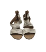 Sandale dama Jana, 40, imitatie de piele, gri - imagine 3