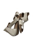 Sandale dama Jana, 40, imitatie de piele, gri - imagine 4