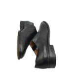 Pantofi barbati Gravati, 42, piele, negru - imagine 4