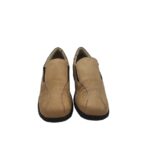 Pantofi dama Jahis, 39, piele intoarsa, maro - imagine 3