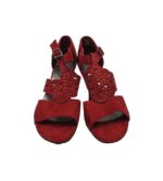 Sandale dama Liva Loop, 41, material textil, rosu - imagine 2