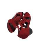 Sandale dama Liva Loop, 41, material textil, rosu - imagine 3