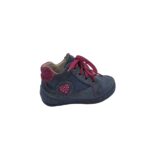 Adidasi copii Superfit, 24, piele intoarsa, albastru