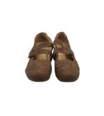 Balerini dama Lisane, 39, imitatie de piele, maro - imagine 3