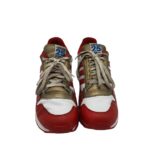 Adidasi barbati Adidas  45, piele, alb rosu - imagine 3