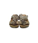 Saboti dama Laura Vita, 37, piele, bej - imagine 3