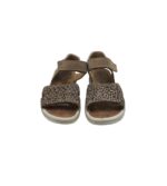 Sandale copii Superfit, 34, piele intoarsa, bej - imagine 3