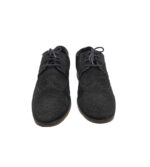 Pantofi barbati River Island, 41, material textil, negru - imagine 3