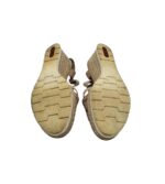 Sandale dama Rieker, 38, imitatie de piele, material textil, bej - imagine 5