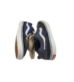 Tenisi dama Vans, 39, piele intoarsa, albastru - imagine 4