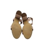 Sandale dama New Look, 37, material textil, nude - imagine 5