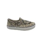 Tenisi dama Vans, 39, material textil, crem negru