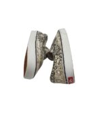 Tenisi dama Vans, 39, material textil, crem negru - imagine 4