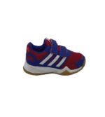 Adidasi copii Adidas, 29, imitatie de piele, material textil, rosu albastru