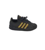 Adidasi barbati Adidas, 42, imitatie de piele, negru