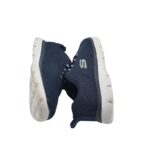 Adidasi dama Skechers, 36, material textil, bleumarin - imagine 4