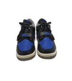 Adidasi barbati Jordan, 45, piele, negru albastru - imagine 3