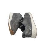 Adidasi dama Skechers, 38, material textil, gri - imagine 4