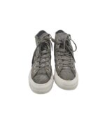 Tenisi dama Converse, 39, piele intoarsa, gri - imagine 3