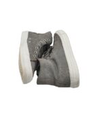 Tenisi dama Converse, 39, piele intoarsa, gri - imagine 4