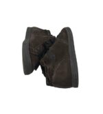 Tenisi barbati Semler, 40, piele intoarsa, negru - imagine 4