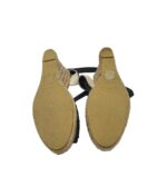 Sandale dama 40, material textil, negru - imagine 5