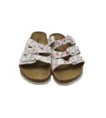 Saboti dama Bjorndal, 37, imitatie de piele, alb roz - imagine 3