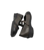 Pantofi dama Ladysko, 41, piele, negru maro - imagine 4