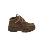 Botine dama Camel Active, 38, piele intoarsa, maro