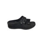 Saboti dama Easystreet, 37, imitatie de piele, negru