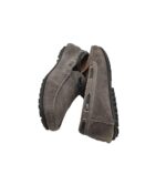 Mocasini dama Gi, 40, piele intoarsa, gri - imagine 4