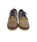 Pantofi barbati Vans, 44, piele intoarsa, material textil, maro - imagine 3