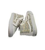 Tenisi dama Vans, 39, material textil, piele, alb albastru - imagine 4