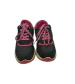 Adidasi dama Dinamic, 40, piele intoarsa, material textil, negru roz - imagine 3