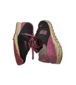 Adidasi dama Dinamic, 40, piele intoarsa, material textil, negru roz - imagine 4