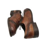 Pantofi barbati  41, piele, maro - imagine 4
