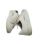 Tenisi barbati Pat Calvin, 41, piele, alb - imagine 4