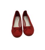 Pantofi dama Pesaro, 37, material textil, rosu - imagine 3