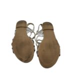 Sandale dama Marco Tozzi, 41, imitatie de piele, gri auriu - imagine 5