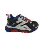 Adidasi barbati Starter , imitatie de piele, material textil, negru alb