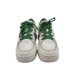 Adidasi barbati Lacoste 42, piele, alb verde - imagine 5