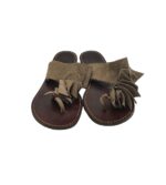 Saboti dama Pia Rennt, 36, piele intoarsa, bej - imagine 3