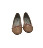 Balerini dama Jane Klain, 39, imitatie de piele, bej - imagine 3