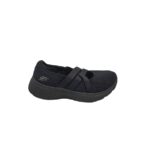 Espadrile dama Skechers, 36, material textil, negru