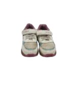 Adidasi copii F&F, 24, imitatie de piele, alb albastru - imagine 3