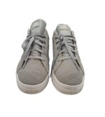 Tenisi barbati  Adidas, 47, imitatie de piele, gri - imagine 3